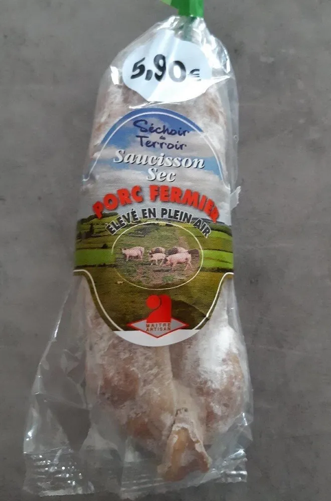 Saucisson sec Porc fermier