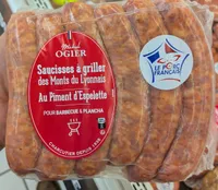 Saucisses à griller des Monts du Lyonnais au Piment d'Espelette