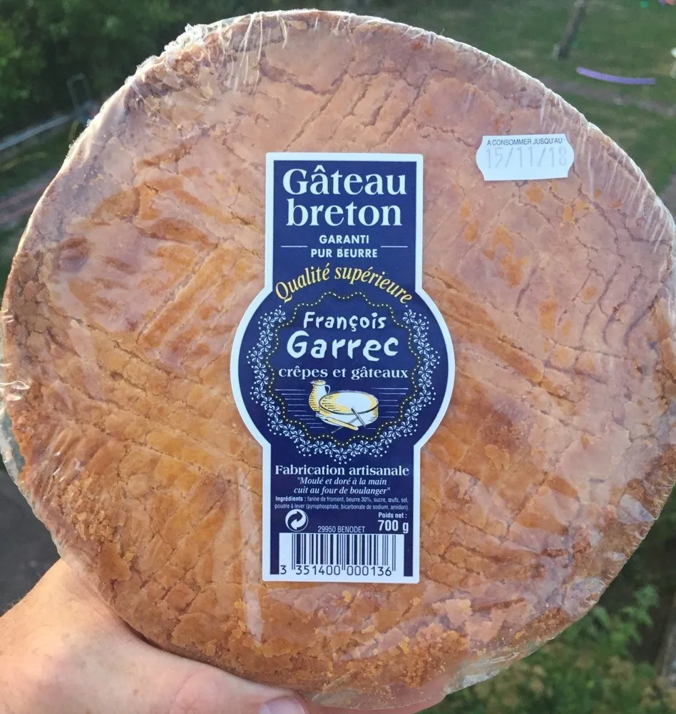 Gâteau Breton Garanti Pur Beurre