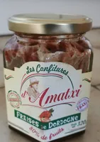 Les confitures d'Amatxi, fraises de Dordogne