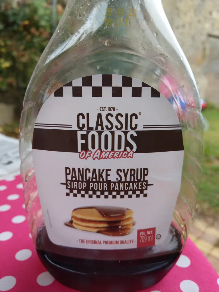 Sirop pour pancakes