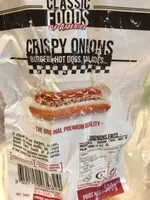 Crispy onions