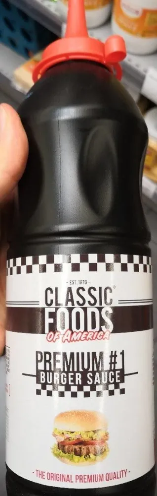 Sauce premium burger