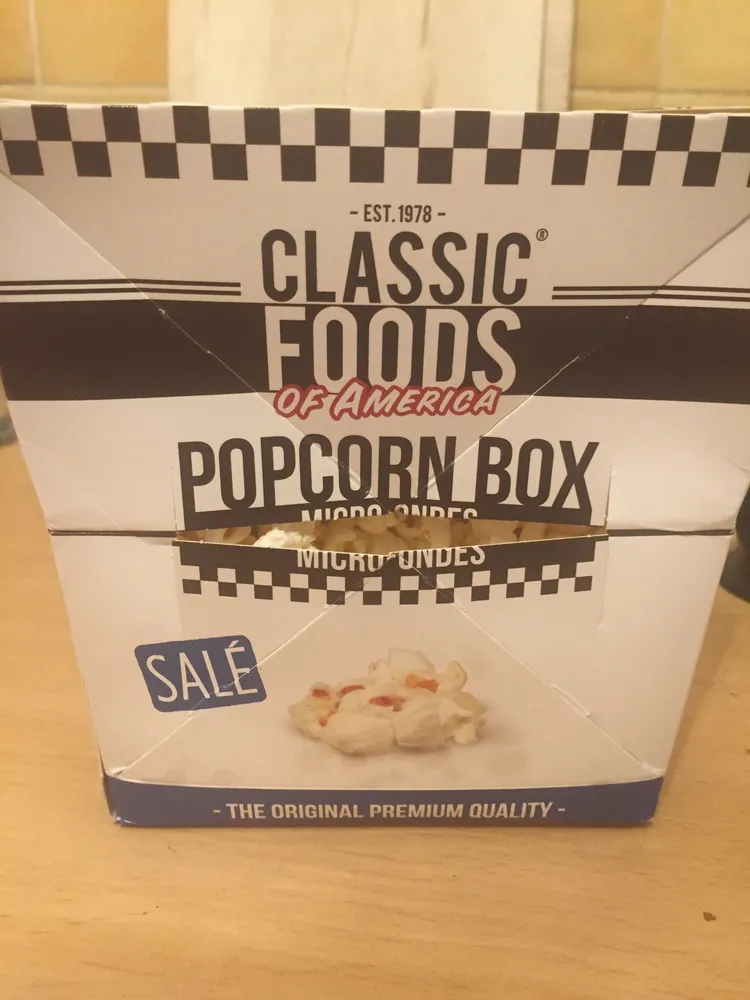 Popcorn box