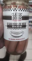 8 saucisses boeuf