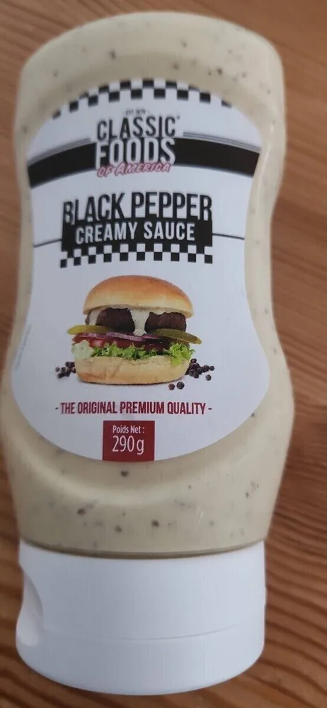 BLACK PEPPER CREAMY SAUCE