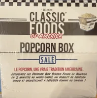Popcorn Box Salé