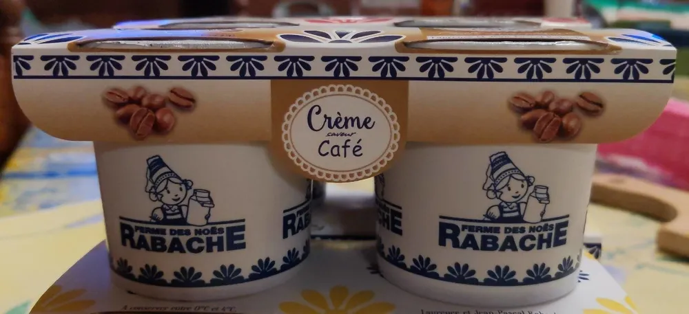Crème saveur café