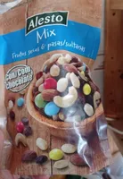 Mix frutos secos y pasas sultanas con chocolate