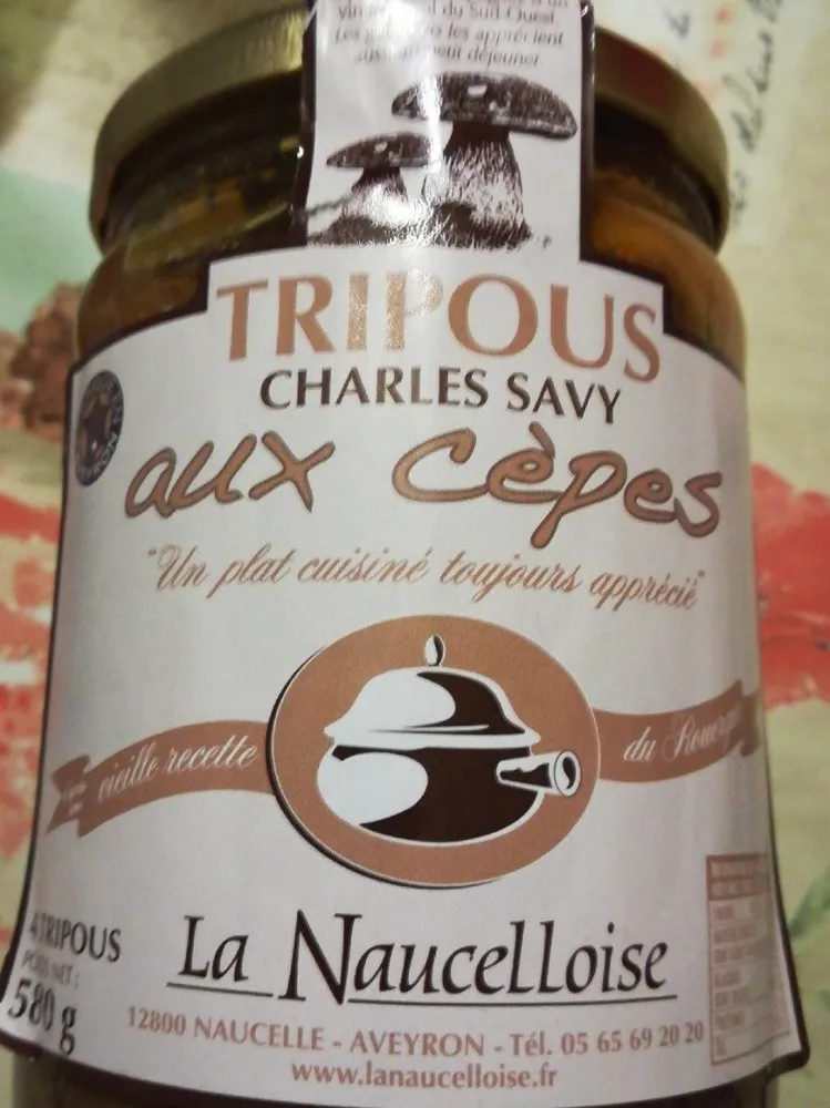 Tripoux aux cèpes