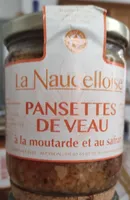 Pansettes de veau à la moutarde et au safran
