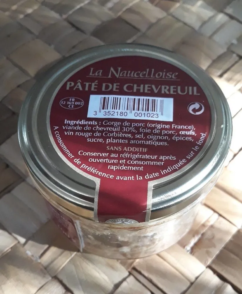 Pâté de chevreuil