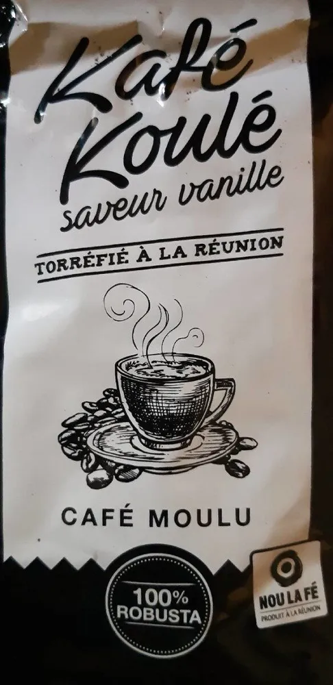 Café moulu Saveur Vanille