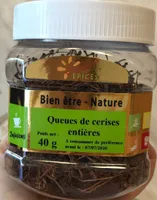 Queues de cerises entières