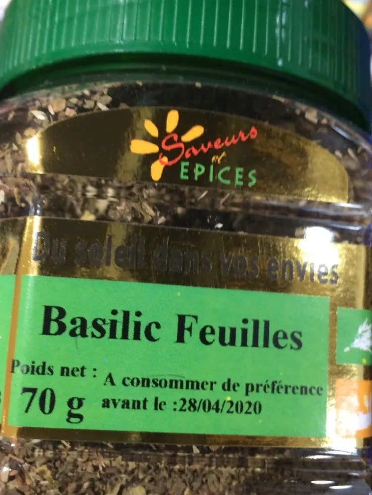 Basilic feuilles