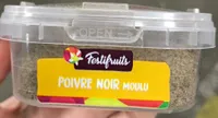 Poivre noir moulu