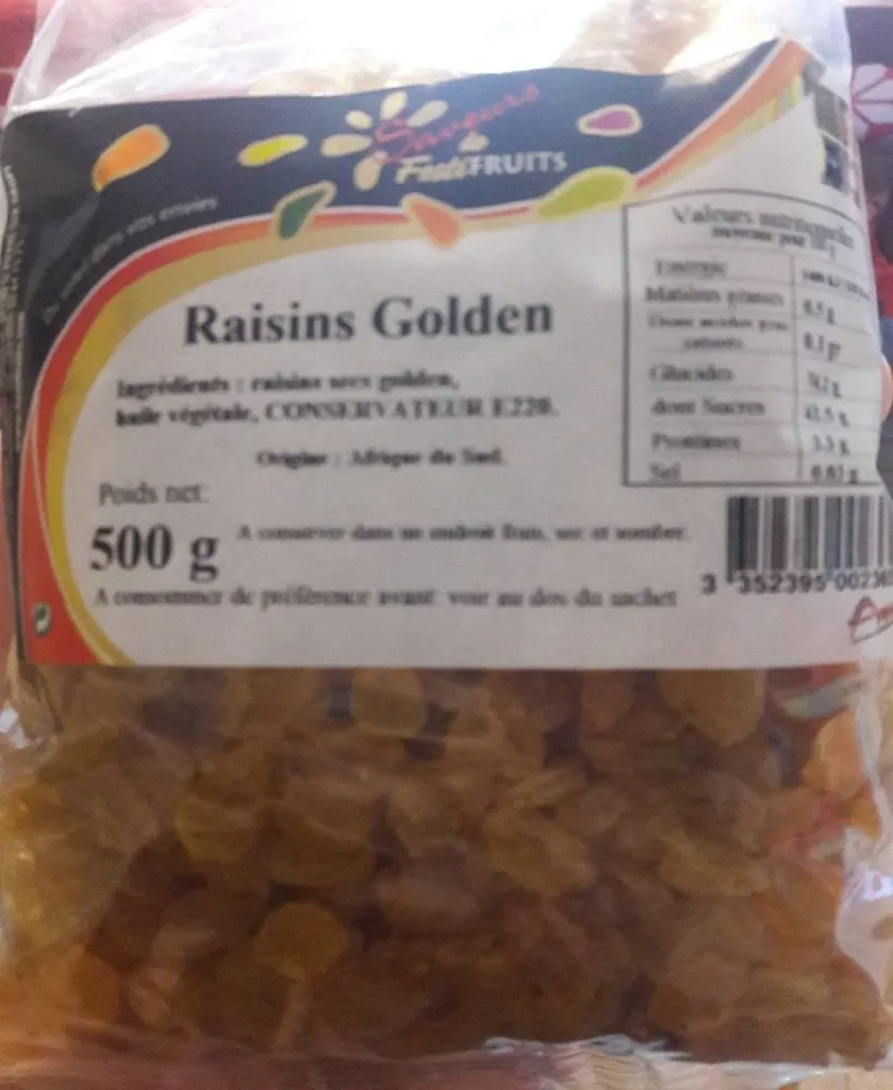 Raisins Golden