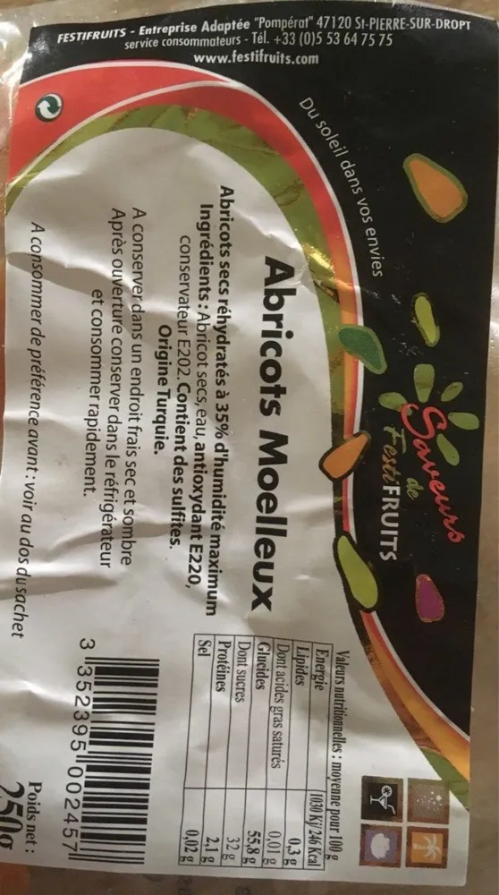 Abricots moelleux