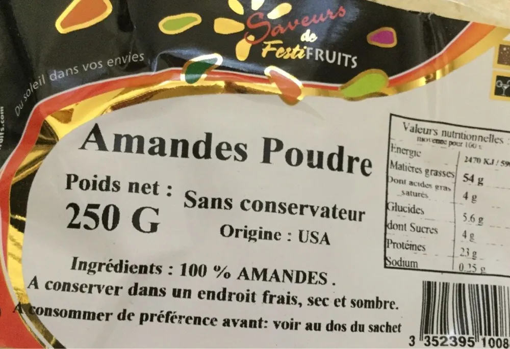 Poudre amande