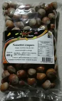 Noisettes coques