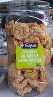 Crackers riz soufflé saveur barbecue