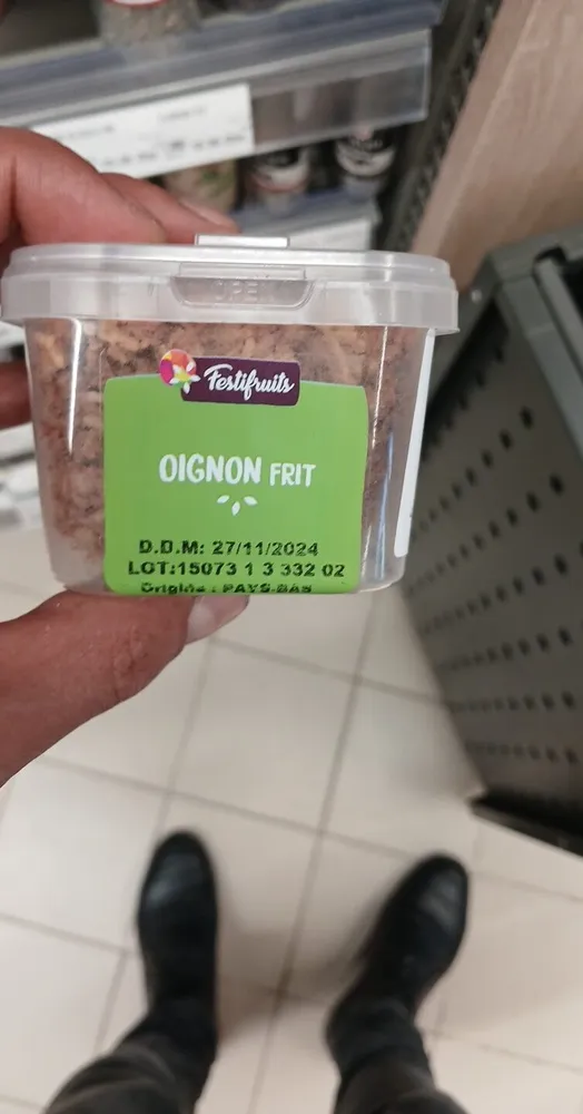 Oignon frit