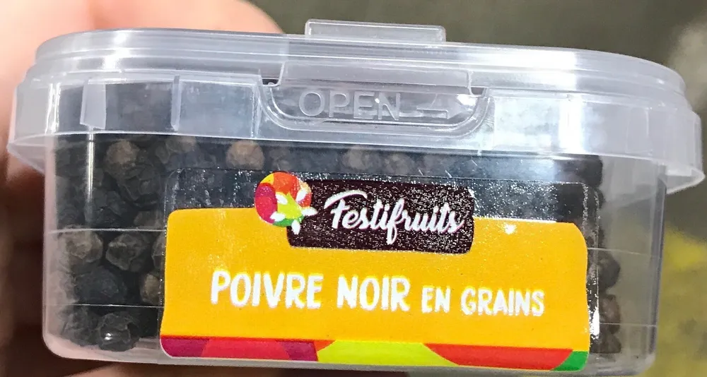 Poivre noir en grains