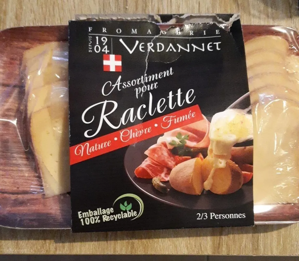 Assortiment pour raclette