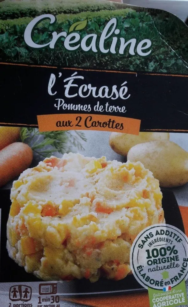 L'Écrasé pommes de terre aux 2 carottes