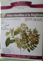 Pates vanillees a la reglisse AUZIE