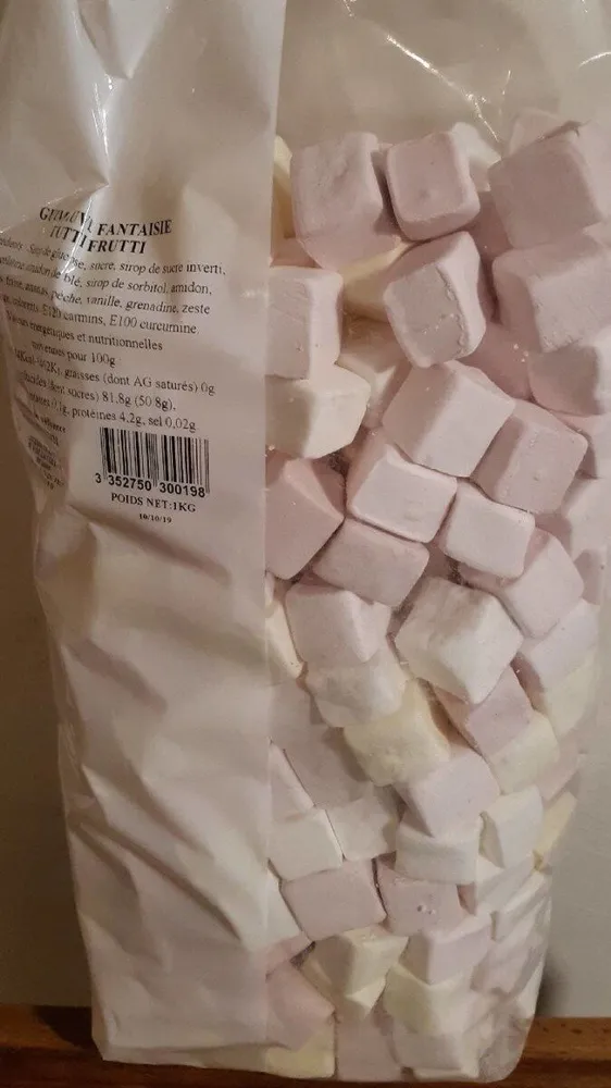 Guimauve fantaisie tutti frutti