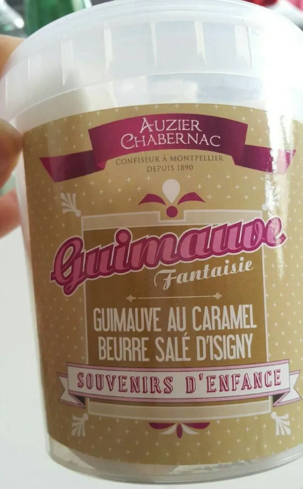 Guimauve au caramel beurre salé d'isigny