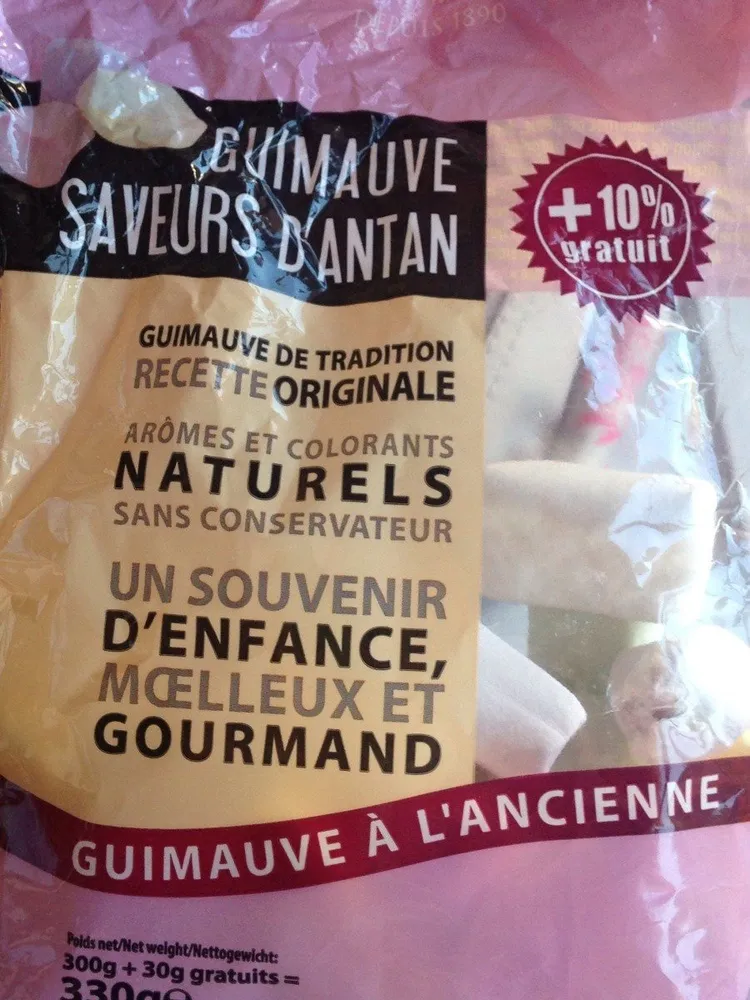 Guimauve saveurs d'antan