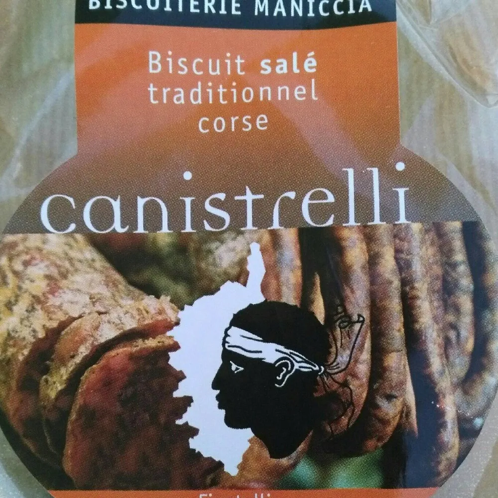 Canistrelli salé traditionnel corse