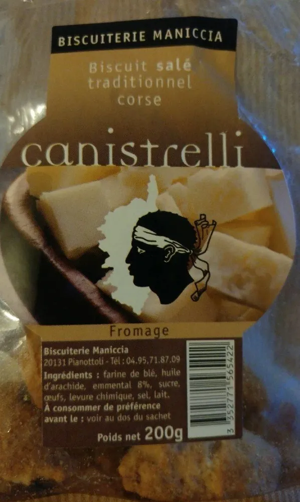 Canistrelli au fromage