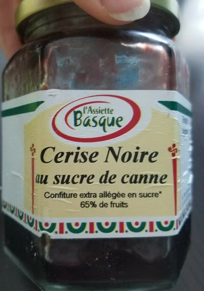 Confiture De Cerise Noire Au Sucre De Canne