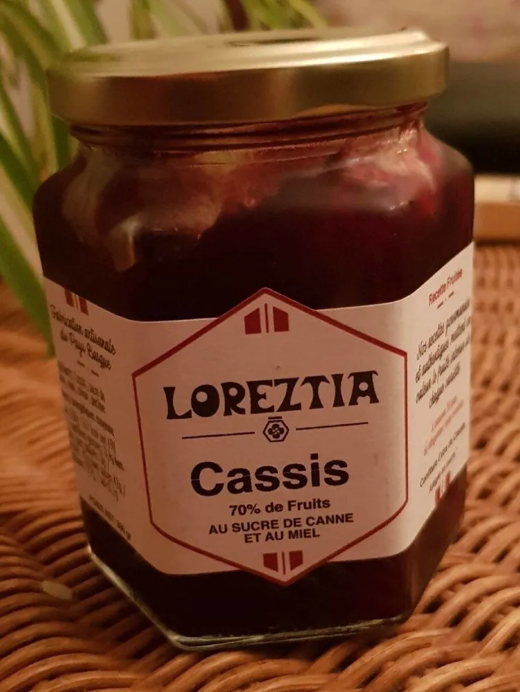 Confiture de cassis