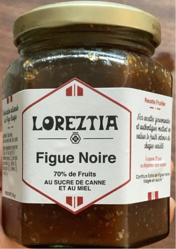 Confiture figue noire