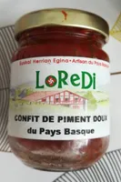 Confit de piment doux du pays Basque
