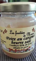 Confiture poire au caramel beurre salé