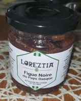 Figue noire du  pays basque au sucre de canne et au miel