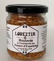 Moutarde à l’ancienne au Piment d’Espelette