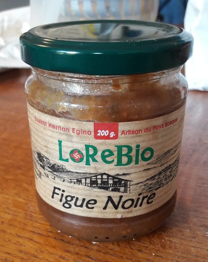 Confiture figue noire
