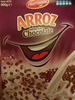 Arroz inflado con chocolate