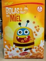 Bolas de maíz con miel