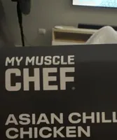 Asian chili chicken with basmati rice & vegetables