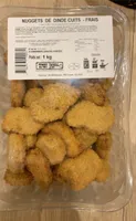 Nuggets de dinde cuits