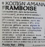 4 Kouign Amann Framboise