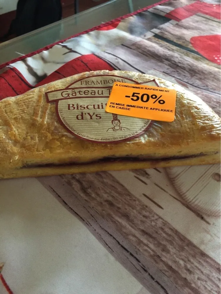 Gâteau Breton Framboise
