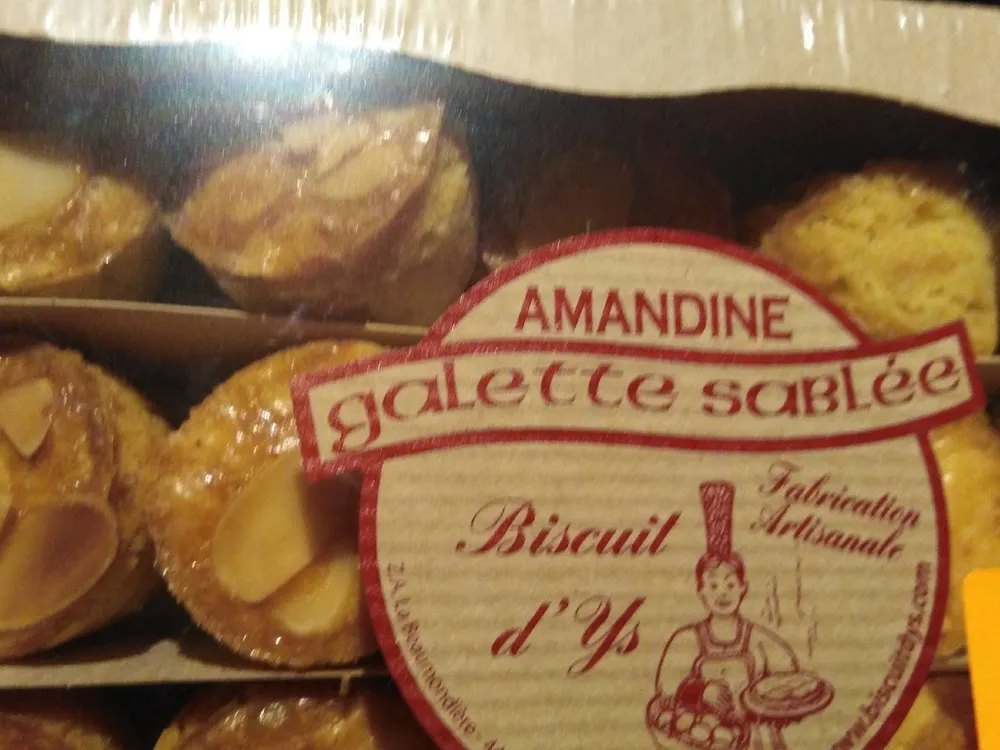 Bouchées de galettes sablées AMANDINE